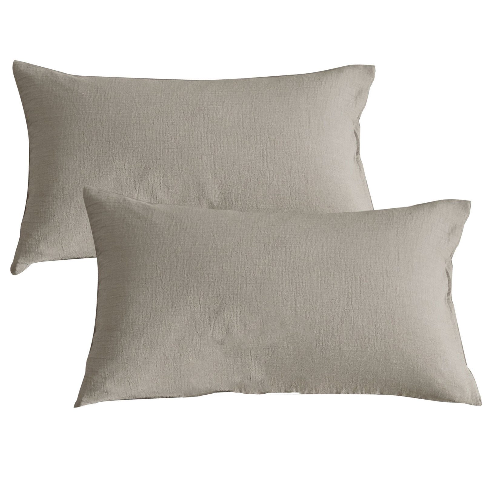 KEAYOO Kissenbezug Double Gauze Kissenhüllen Muslin, günstig online kaufen