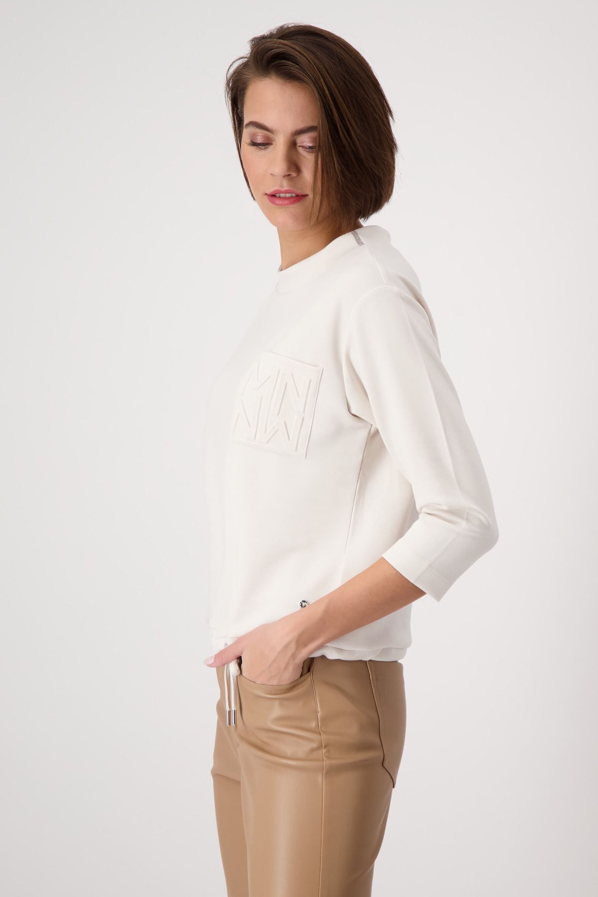 Monari Rundhalspullover
