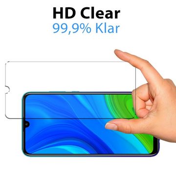 CoolGadget Schutzfolie Panzerfolie für Huawei P Smart 2020, (9H Härtegrad, 2x Schutzglas, 1xReinigungset), Displayfolie Schutzfolie 2 Stück für Huawei P Smart 2020 Glas Folie