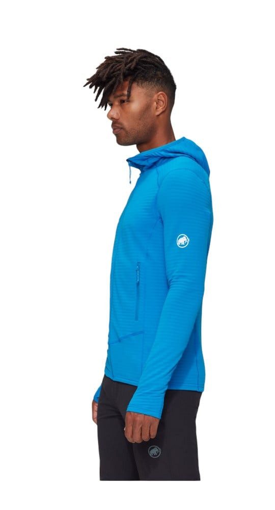 Mammut Fleecejacke Taiss Light ML Hooded (Midlayer, 4-Wege Stretch) glacier günstig online kaufen