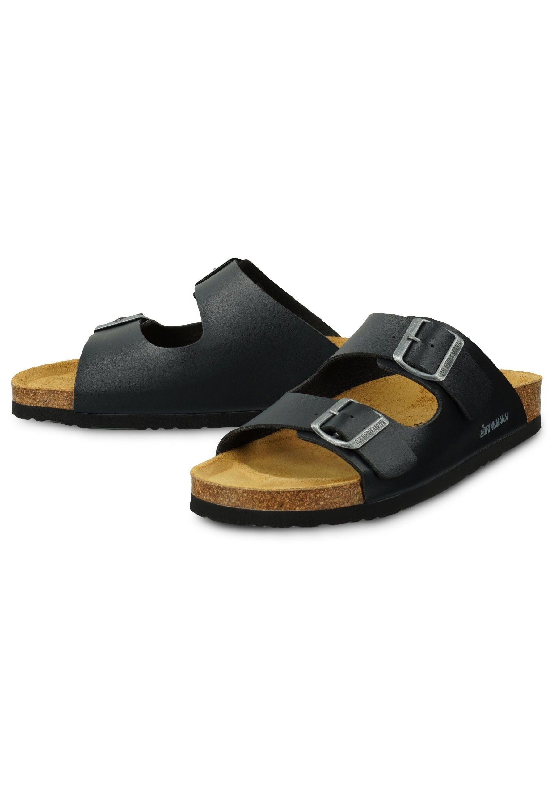 Dr. Brinkmann Pantoletten Pantolette aus strapazierfähigen Gewebefasern