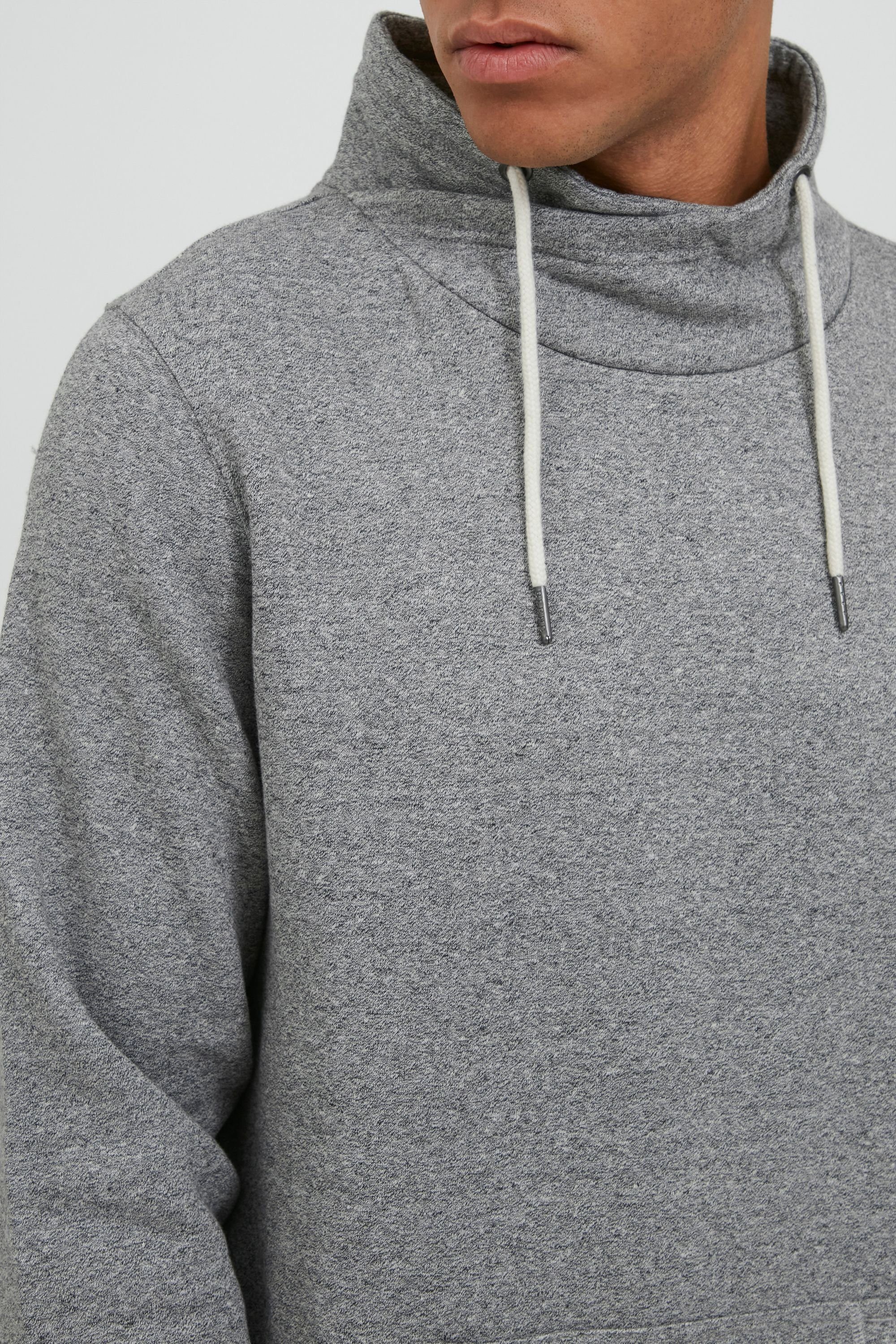 Blend Rundhalspullover BHLono Sweatshirt mit Kängurutasche und Tube-Kragen