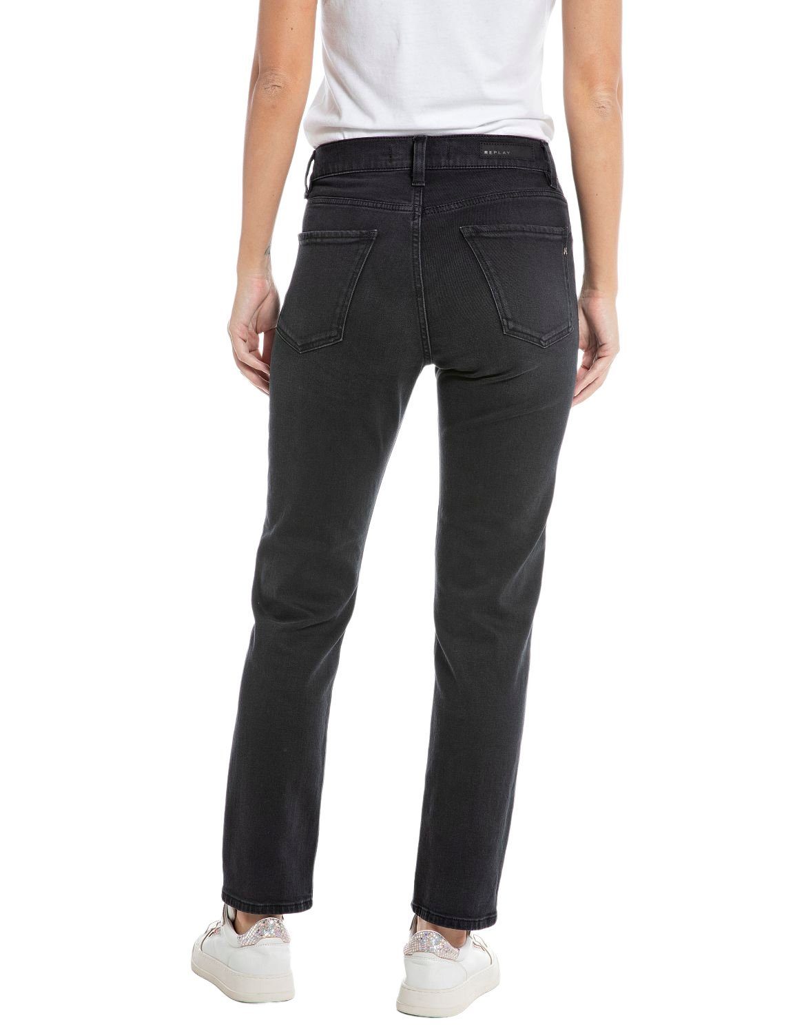 Replay Straight-Jeans MAIJKE STRAIGHT mit Stretch