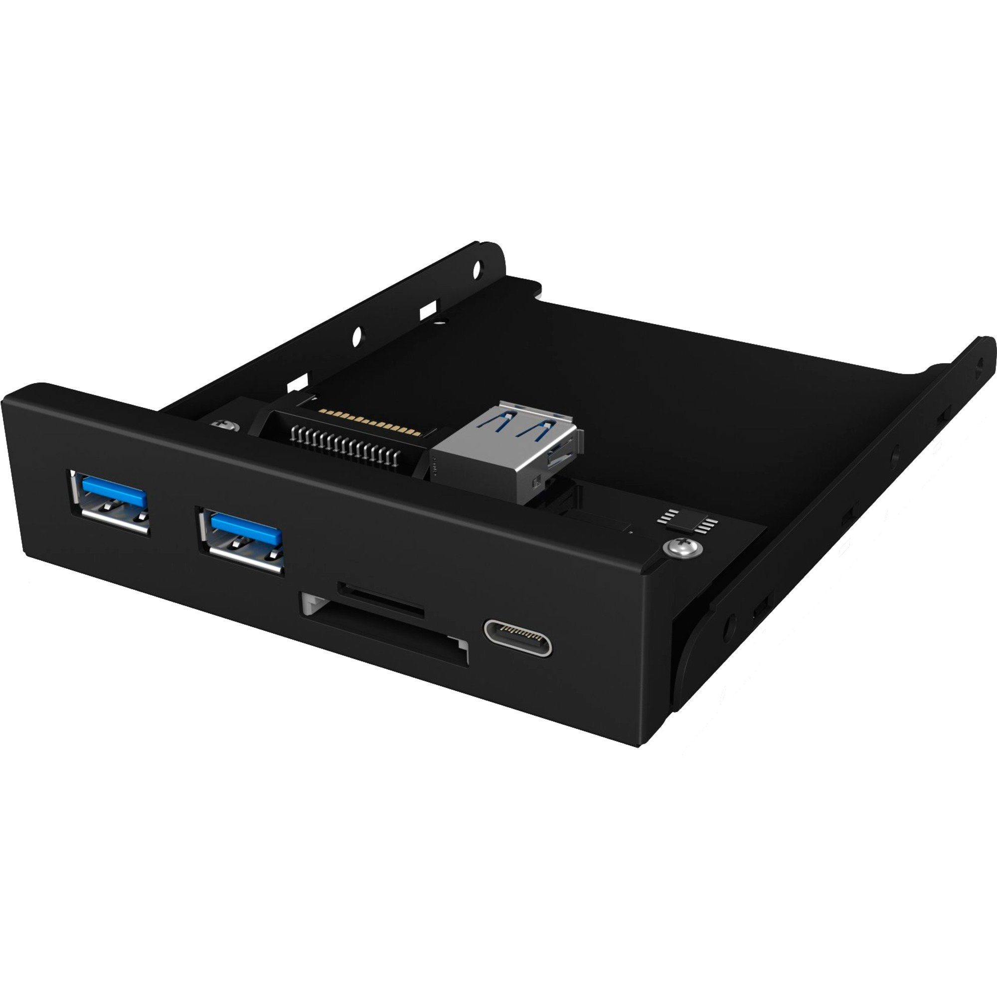 ICY BOX PC-Gehäuse ICY BOX IB-HUB1417-i3, Frontpanel, (1x USB Type-C