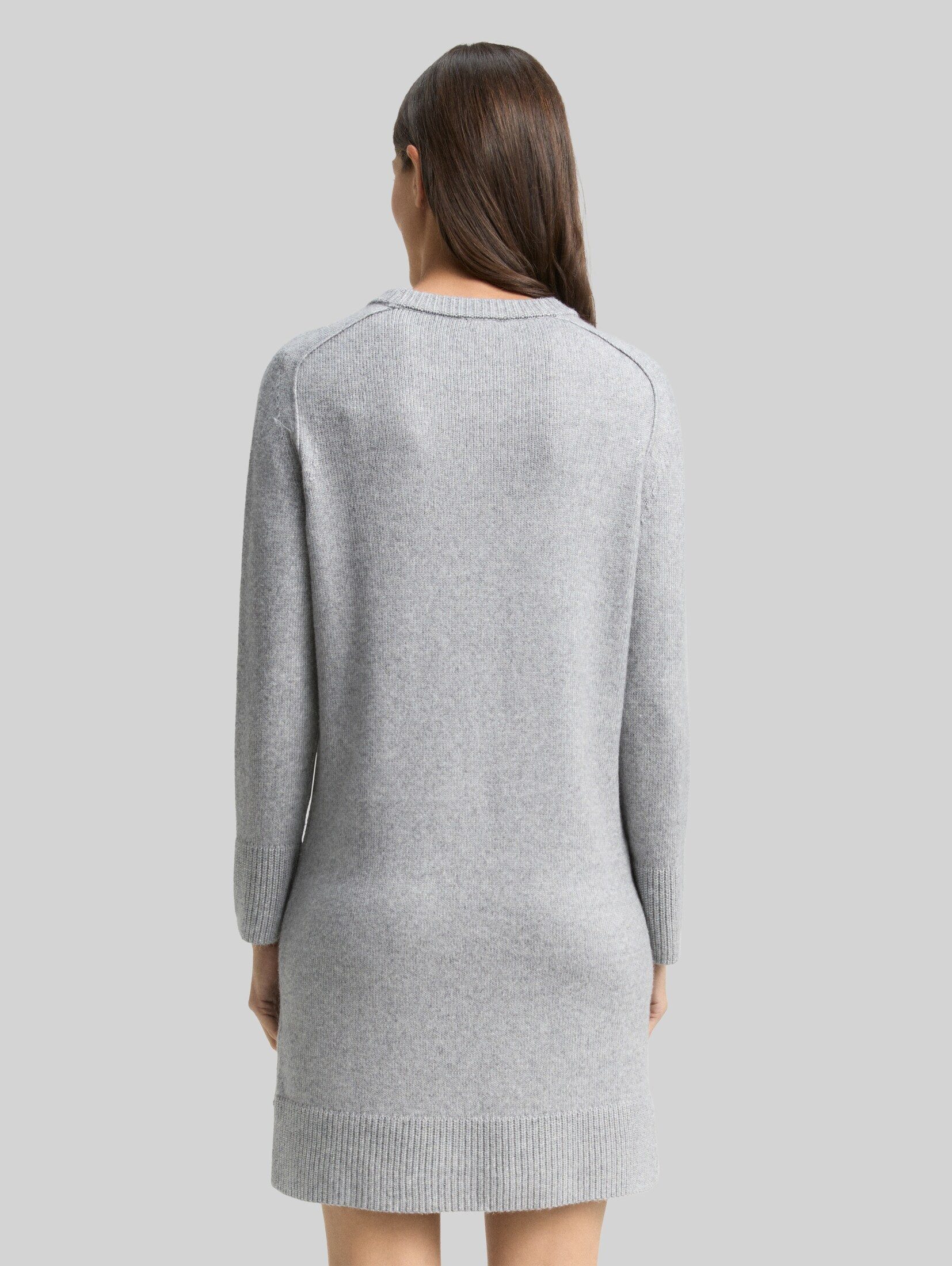 TOM TAILOR Sommerkleid Kleider & Jumpsuits Strickkleid in Melange-Optik