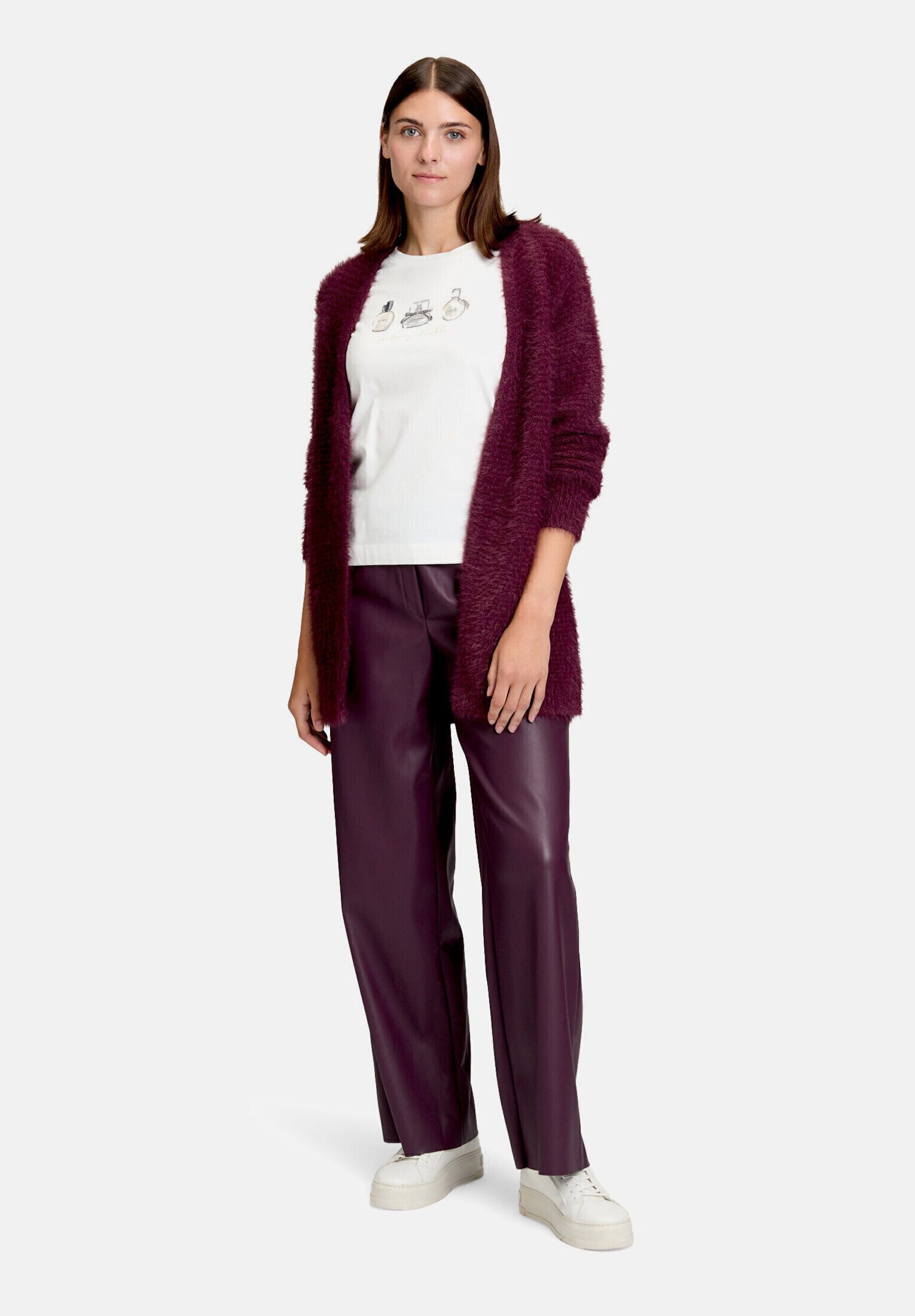 Betty&Co Strickjacke Damen ohne Verschluss (1-tlg)
