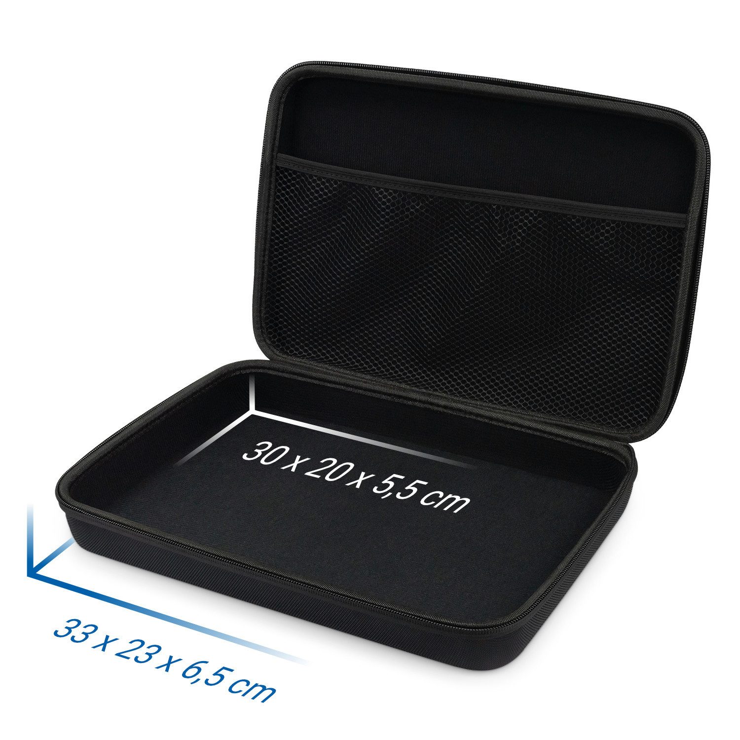 deleyCON Kamera-Hülle deleyCON Hardcase für GoPro & Zubehör HERO 11 HERO 10 9 8 7 Gr. XL -