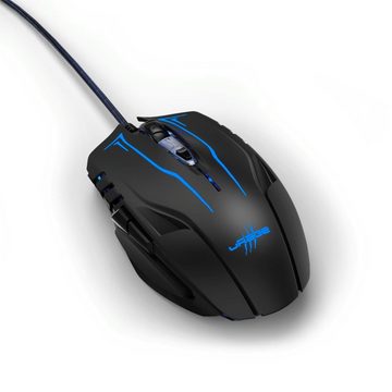 uRage Gaming-Maus "Reaper 180” Gaming-Maus (kabelgebunden)