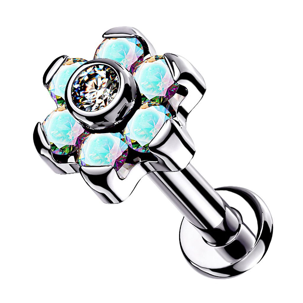 Taffstyle Piercing-Set Titan Tragus Lippen Piercing günstig online kaufen