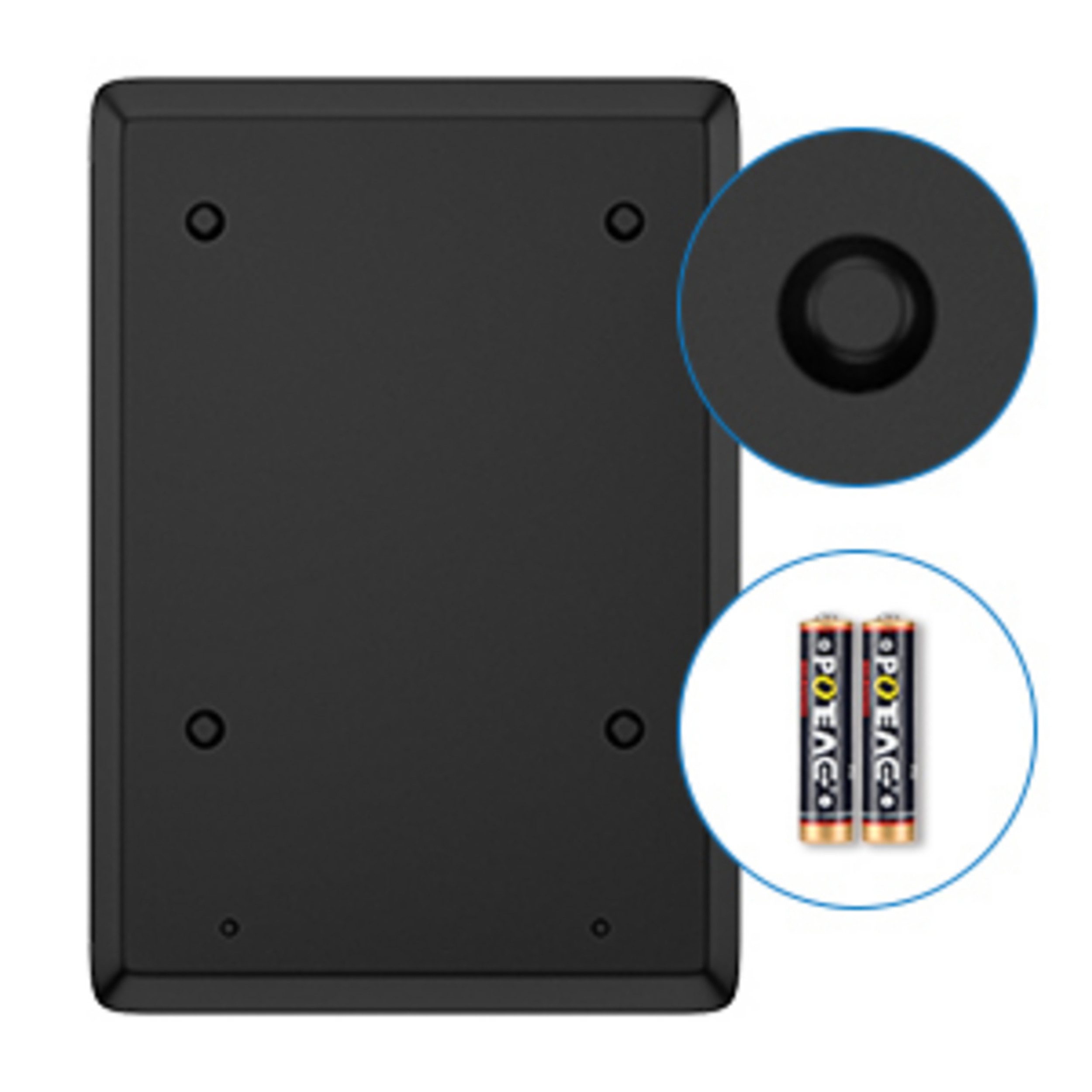 RENPHO Körper-Analyse-Waage Renpho Nutrition Scale Calibra 1 (Stainless steel) Silber