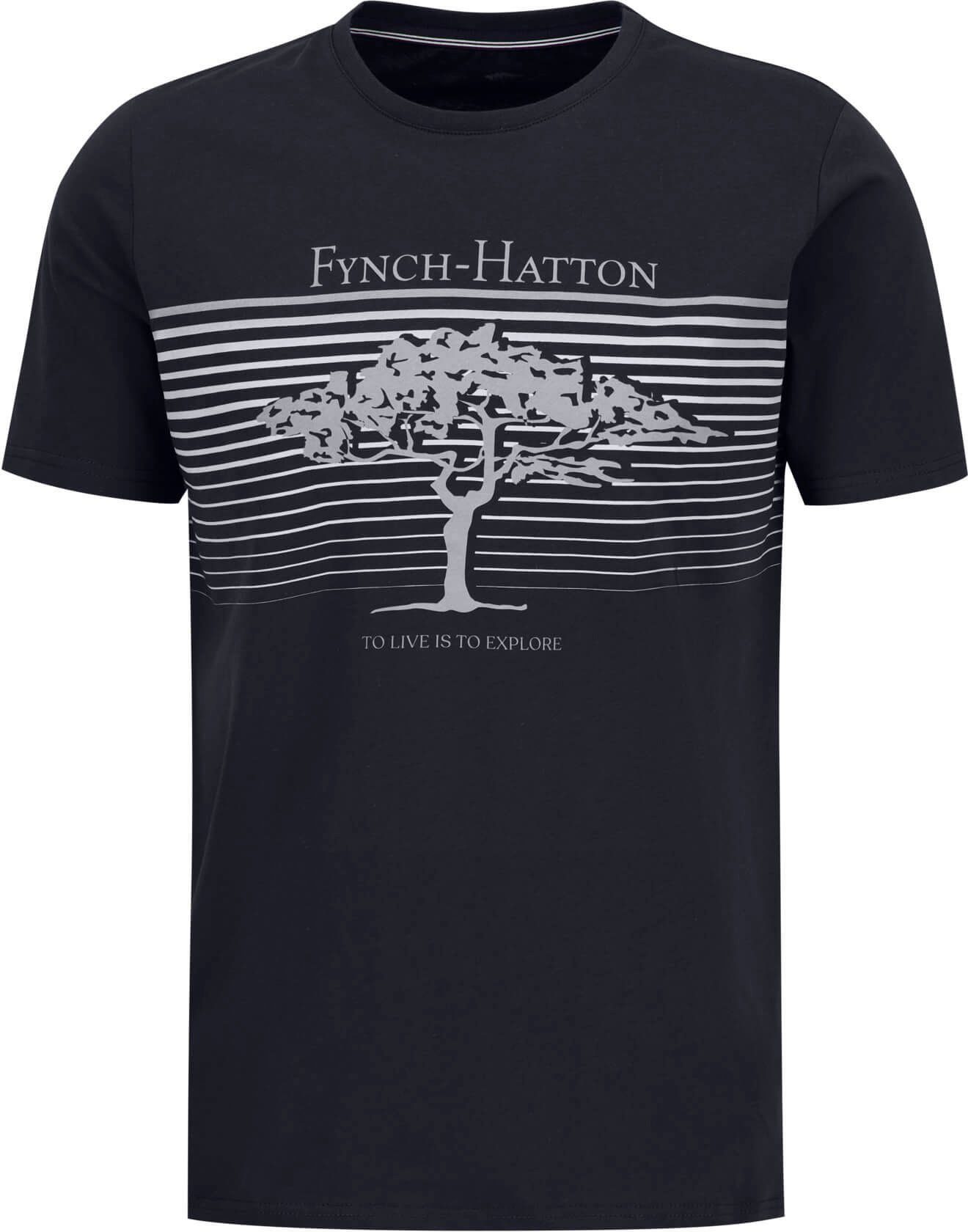Kurzarmshirt (1-tlg) FYNCH-HATTON T-Shirt