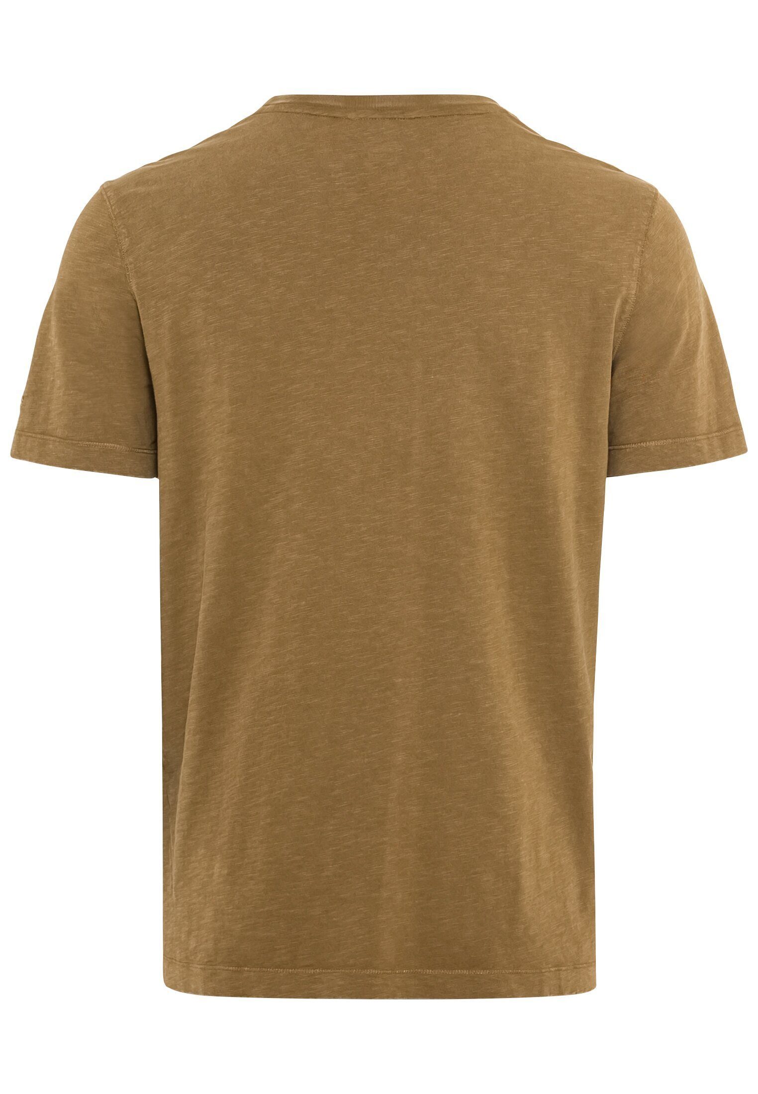 Herren Shirts camel active T-Shirt Kurzarm T-Shirt aus Organic Cotton