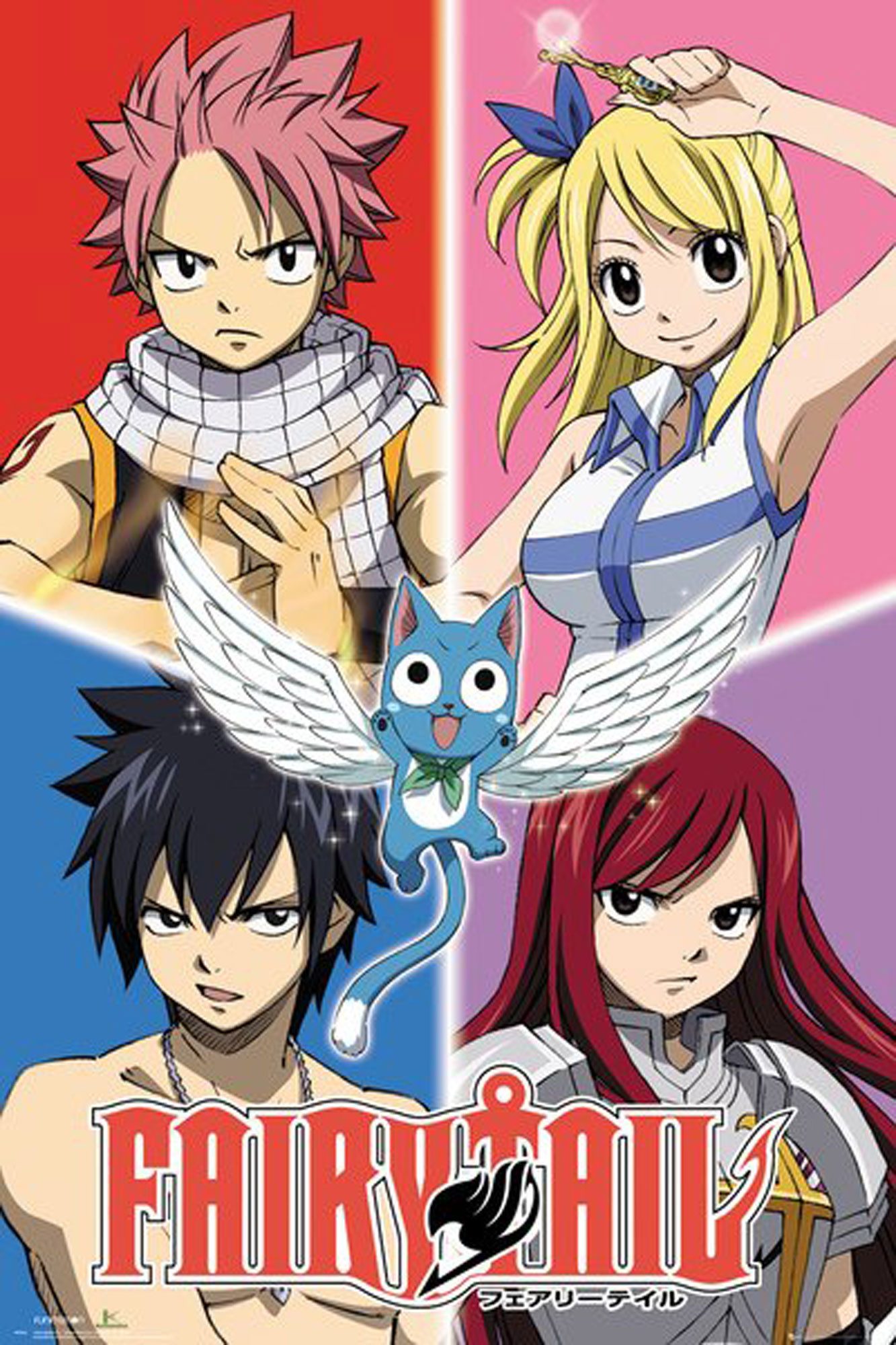 Poster Fairy Tail - Плакат - Quad