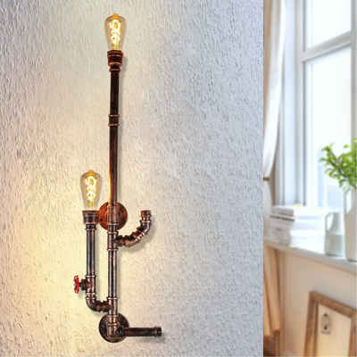 ZMH Wandleuchte Wandlampe Vintage Wandleuchte Deko-Retro Innen Lampe für Wand, LED wechselbar, Wandlampe