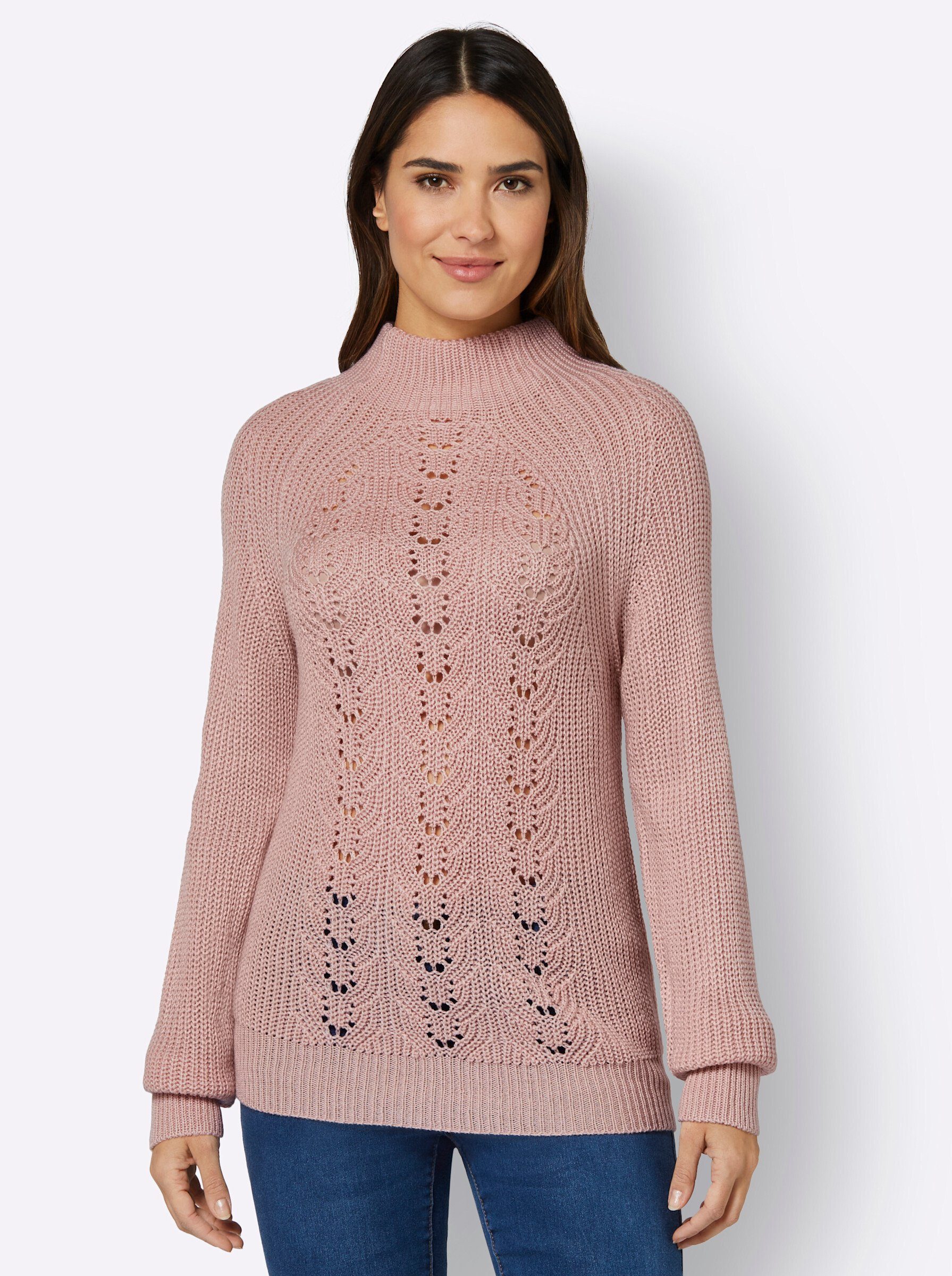 Strickpullover Langarm-Pullover