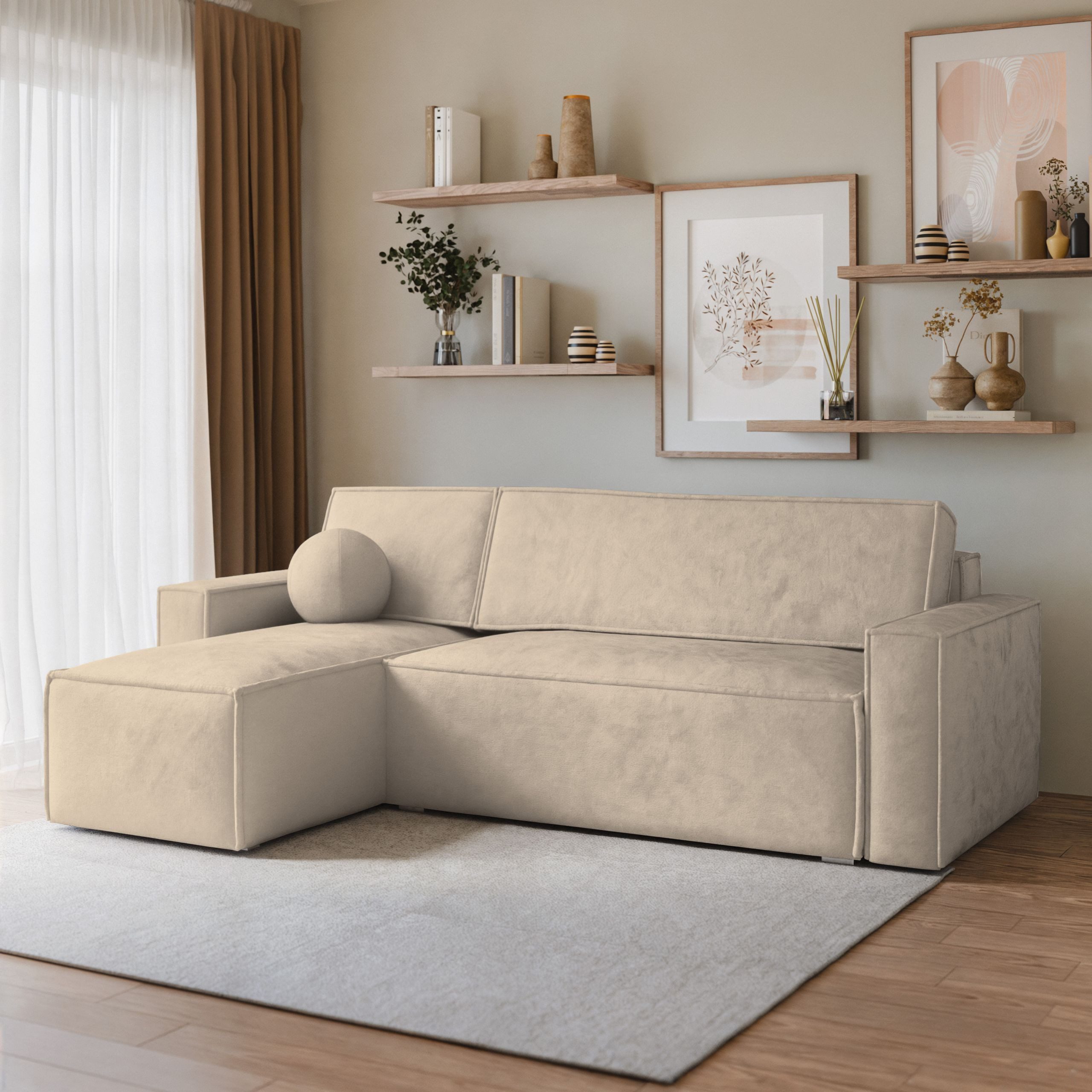 Masseno Ecksofa RAVELO mit Schlaffunktion L-Form, günstig online kaufen