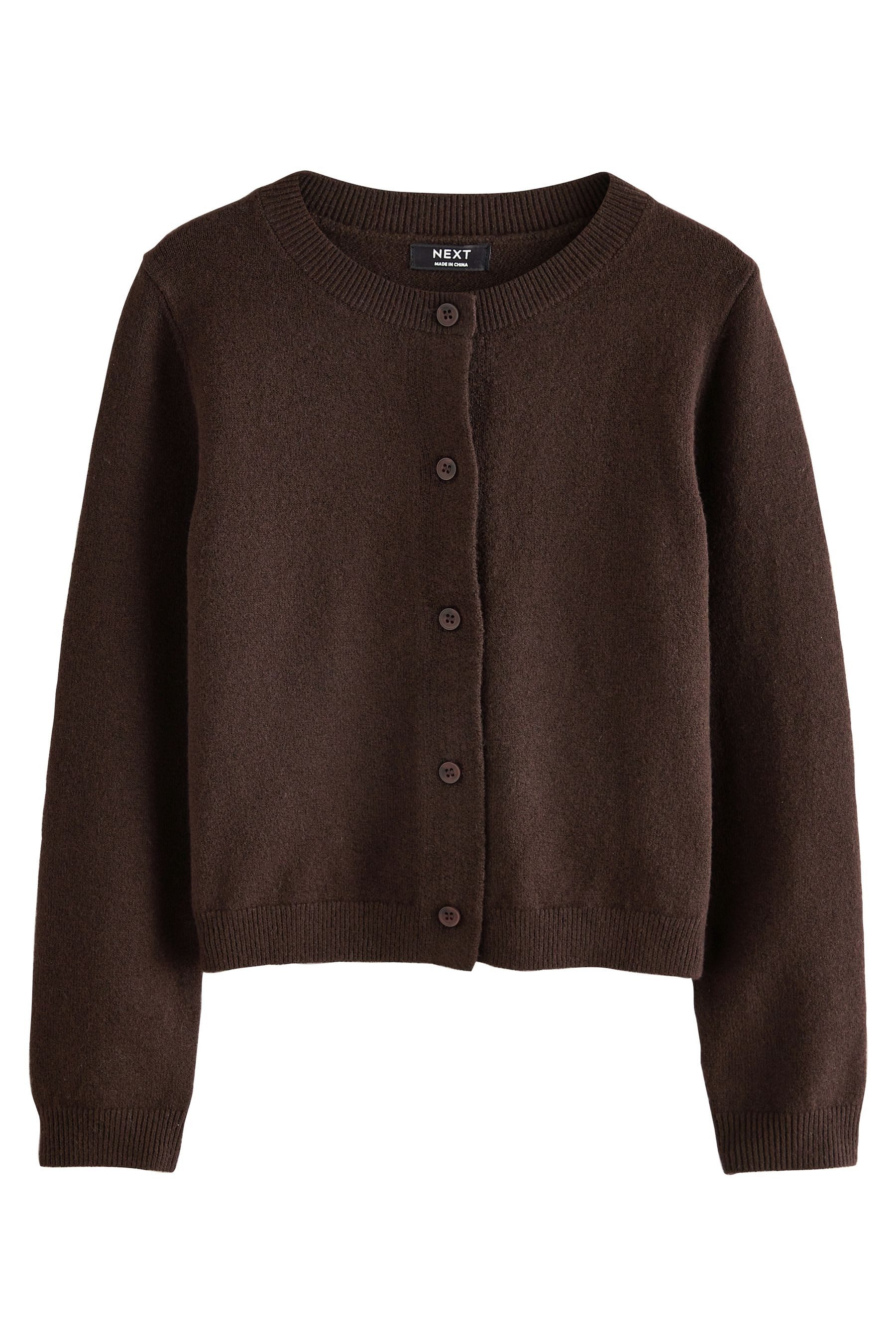 Next Strickjacke Strickjacke mit Knöpfen (1-tlg)