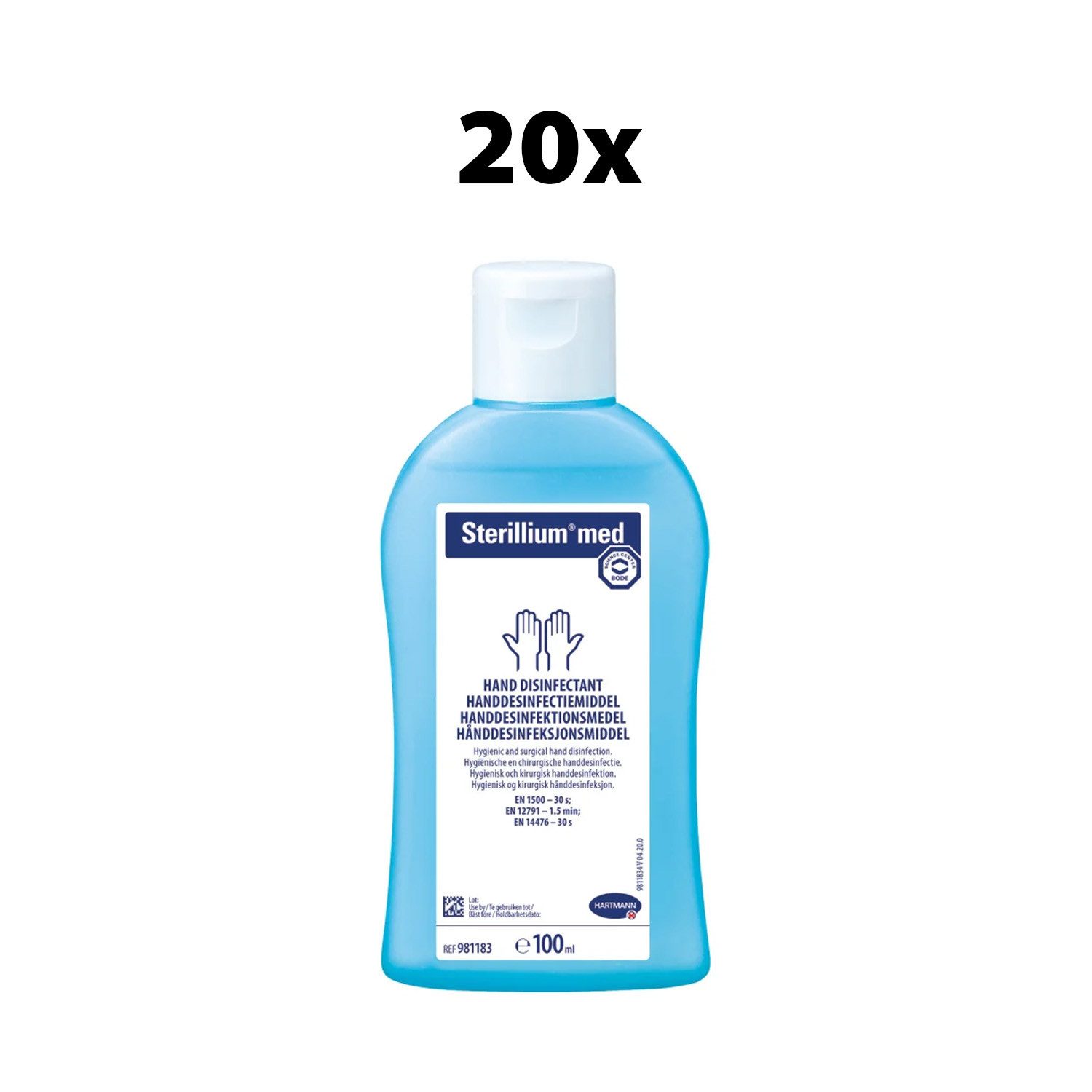 Sterillium® Sterillium med Händedesinfektion 20 x 100 ml Hand-Desinfektionsmittel