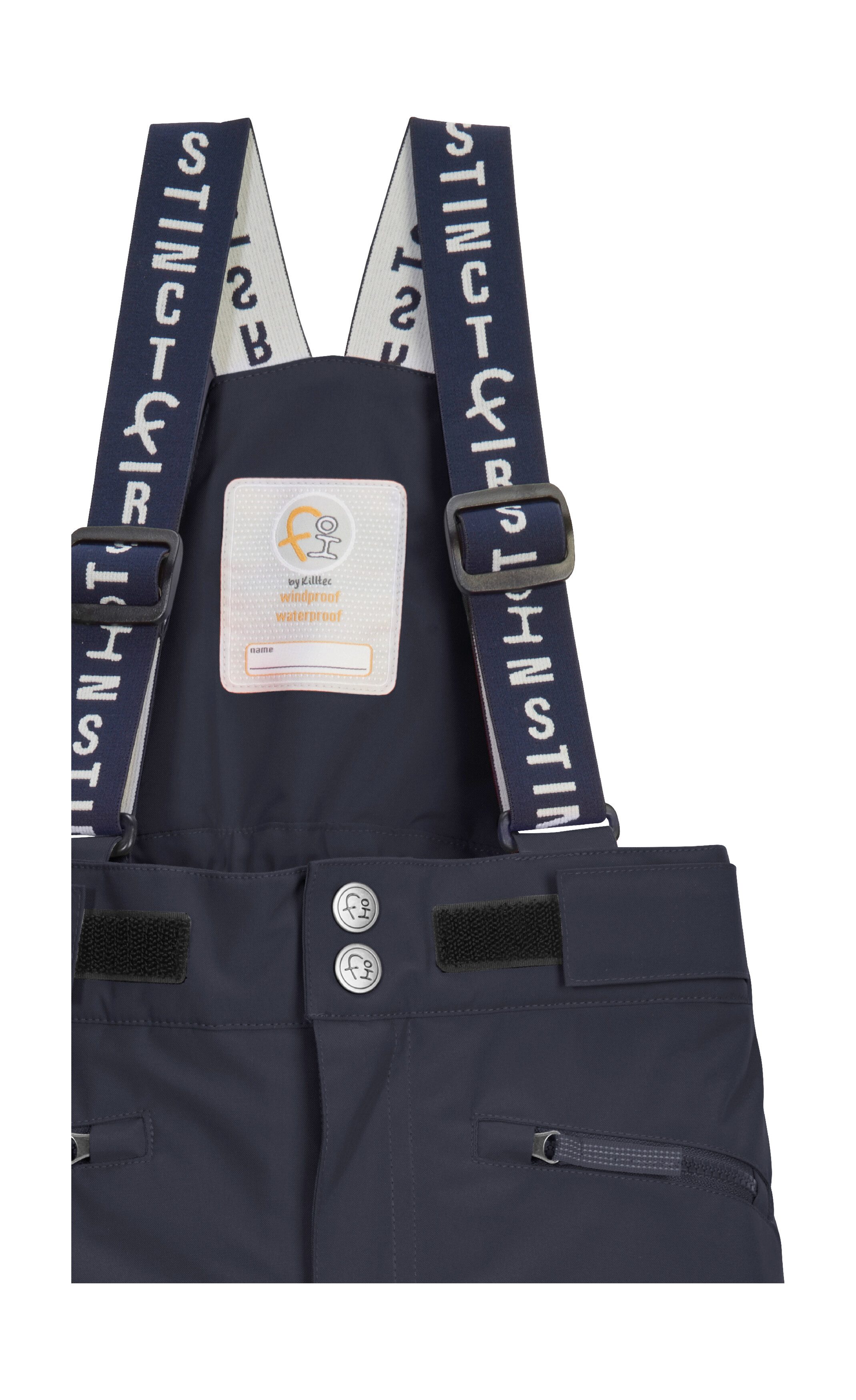 first instinct by killtec Skihose FISW 48 MNS SKI PNTS Wasser- und winddichte Schneehose mit Grow-Up-Funktion