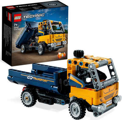 LEGO® Konstruktionsspielsteine »Kipplaster (42147), LEGO® Technic«, (177 St), Made in Europe