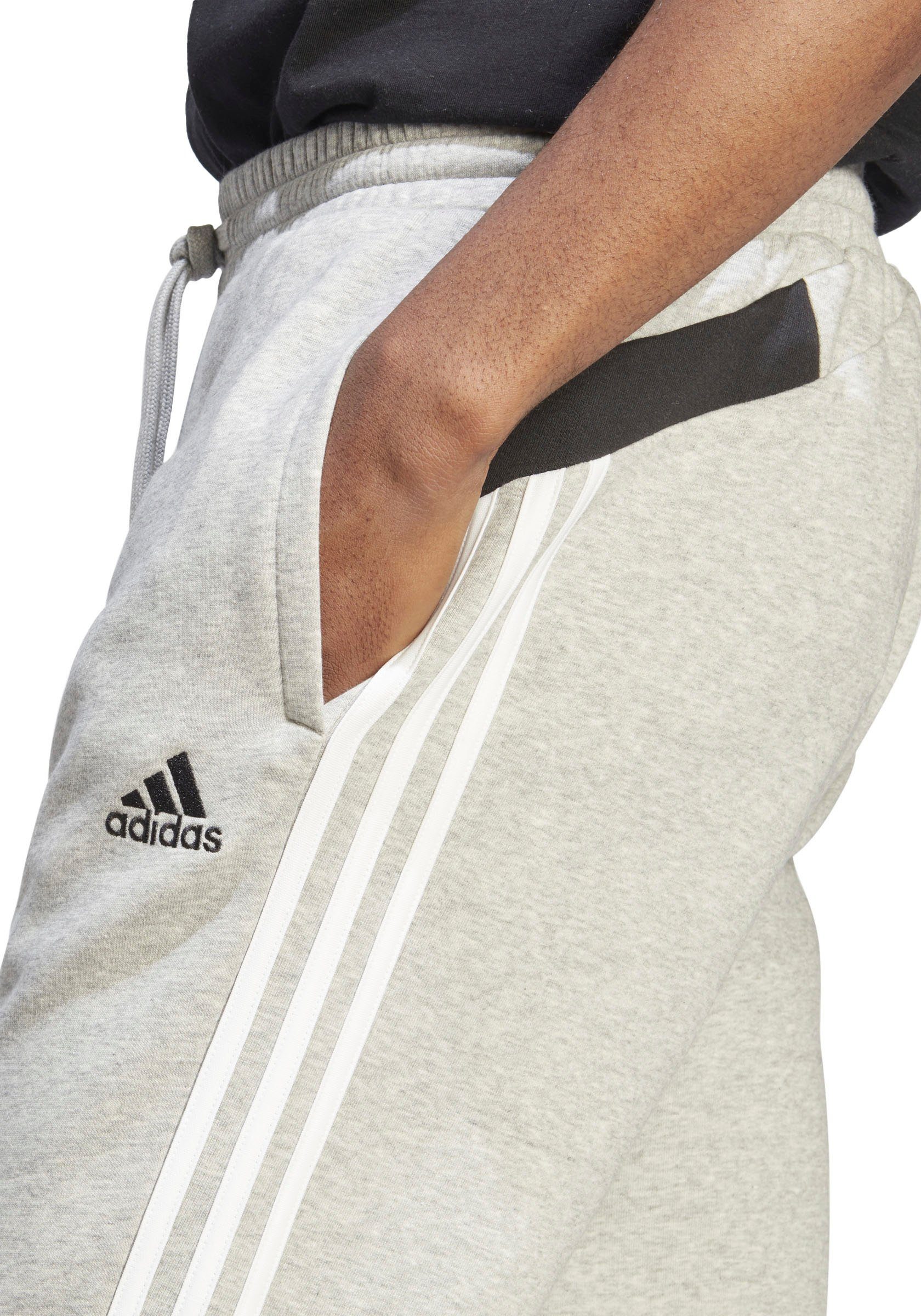 adidas Sportswear Sporthose COLOURBLOCK Grey (1-tlg) Medium HOSE Heather