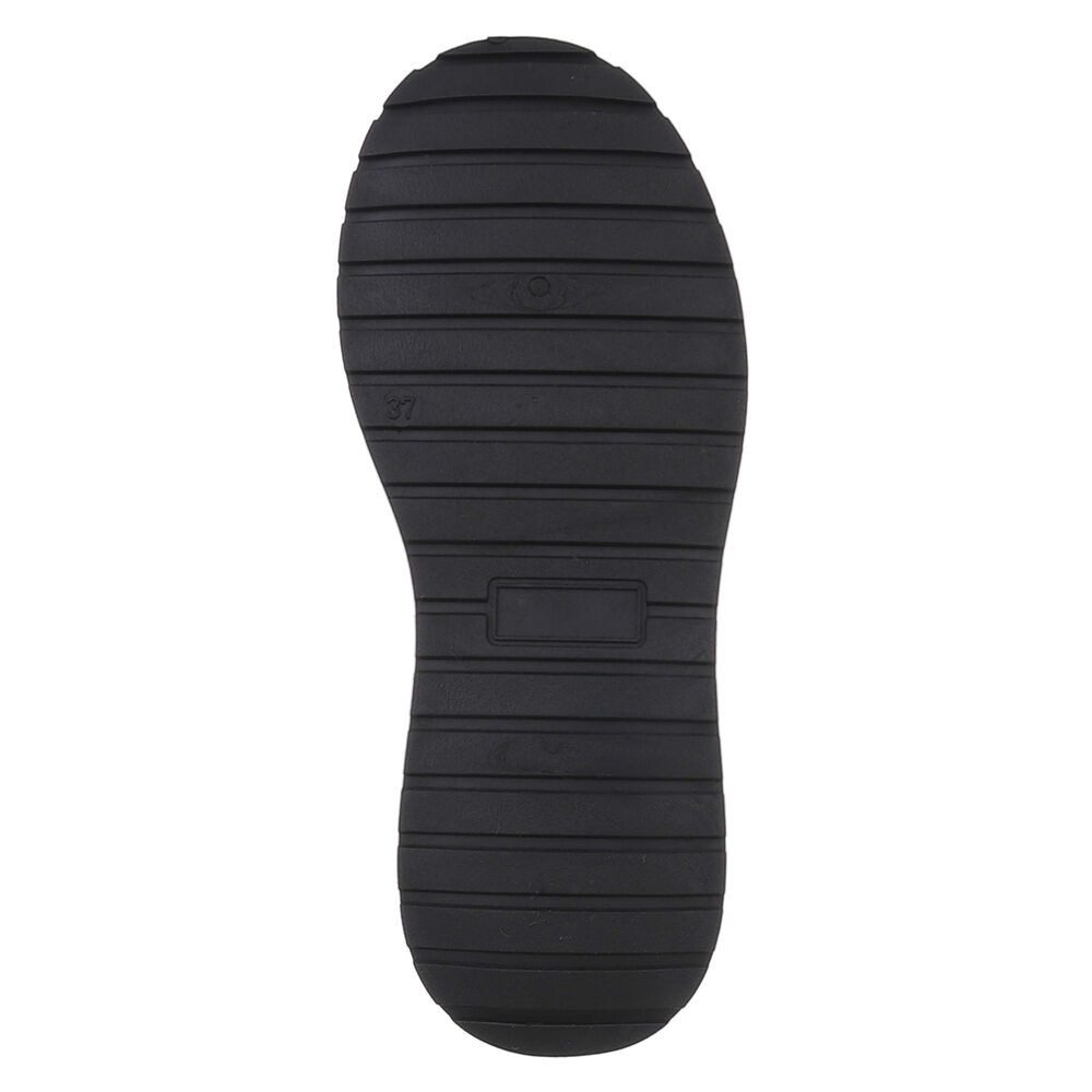 Ital-Design Modische Plateau-Stiefel mit Schnürung für Damen Snowboots (90458064) Keilabsatz/Wedge Stiefeletten in Schwarz