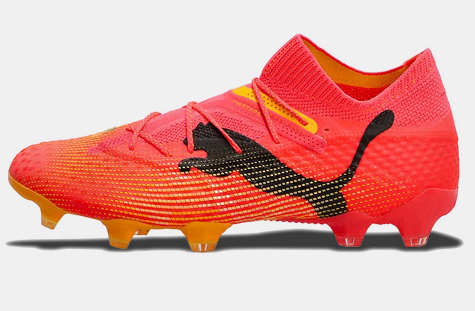 PUMA Future 7 Ultimate FG/AG (für festen Boden/Kunstoberflächen) rot/orange Fußballschuh