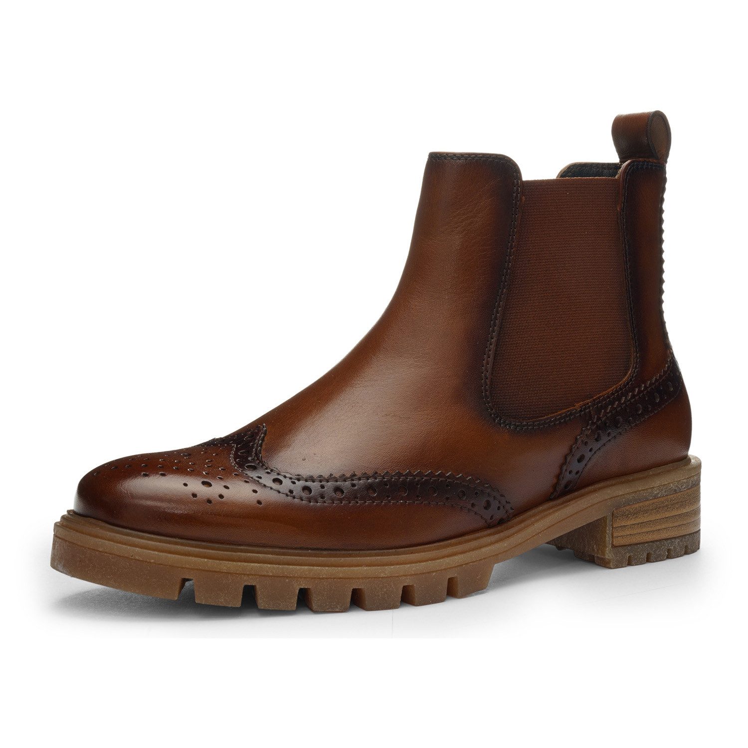 Ara TULSA Chelseaboots, Stiefelette, Schlupfboots mit Lyralochung, G-Weite (weit)