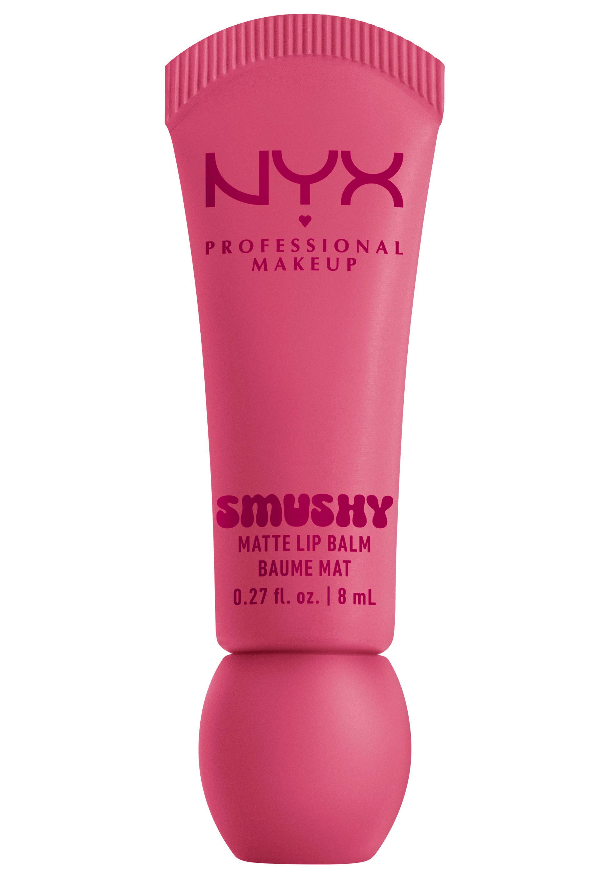 NYX PROFESSIONAL MAKEUP Lippenbalsam SMUSHY MATTE LIP BALM, jeder der Farbtöne hat einen einzigartigen, süßen Duft