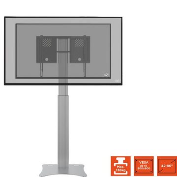 Celexon Expert Display-Ständer Adjust-4286PS - 90cm Hub TV-Wandhalterung, (bis 86 Zoll, elektrisch höhenverstellbar, max VESA 800 x 600, schwarz/silber)