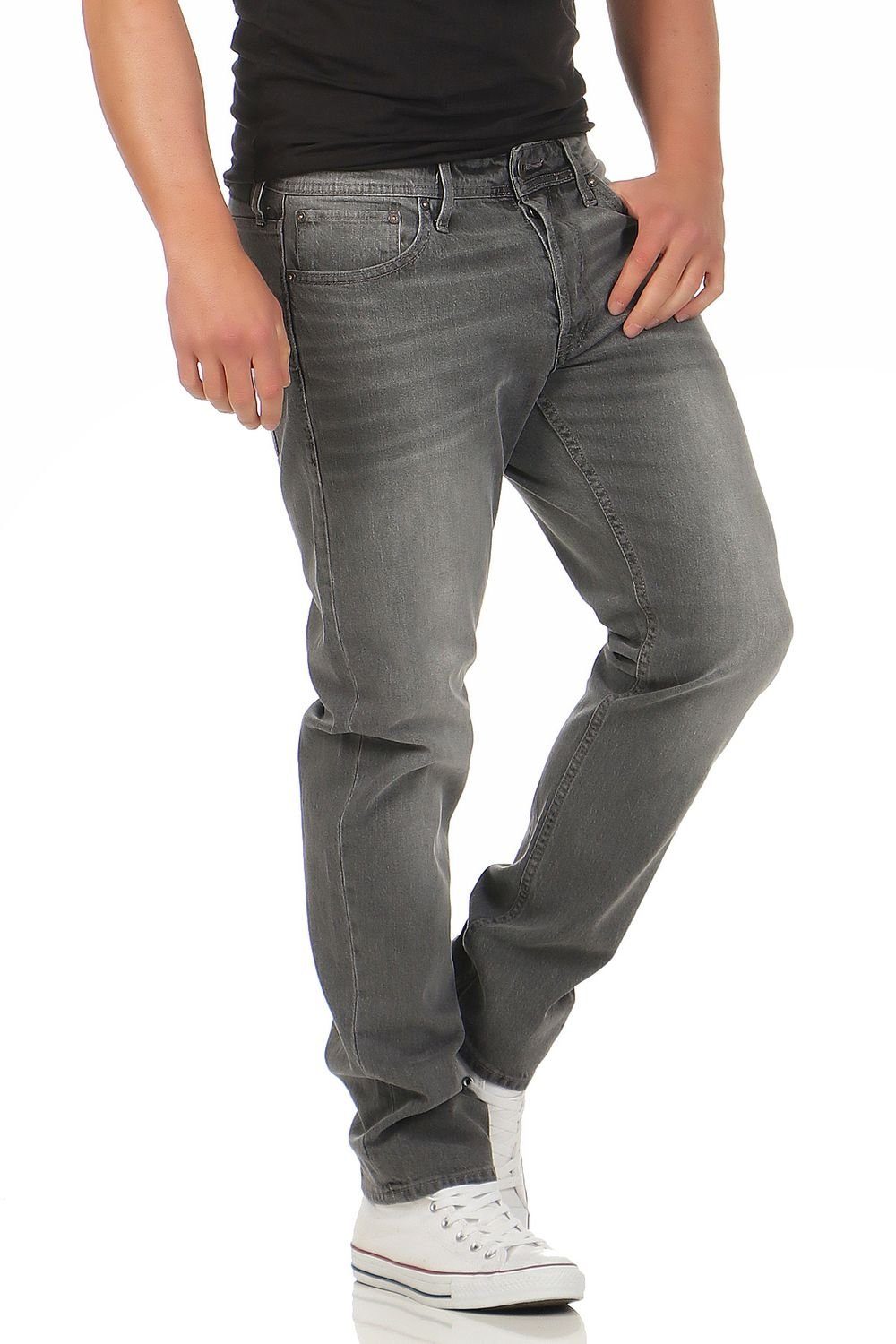 Jack & Jones Comfort-fit-Jeans Jack & Jones Mike Original Comfort Tapered H günstig online kaufen