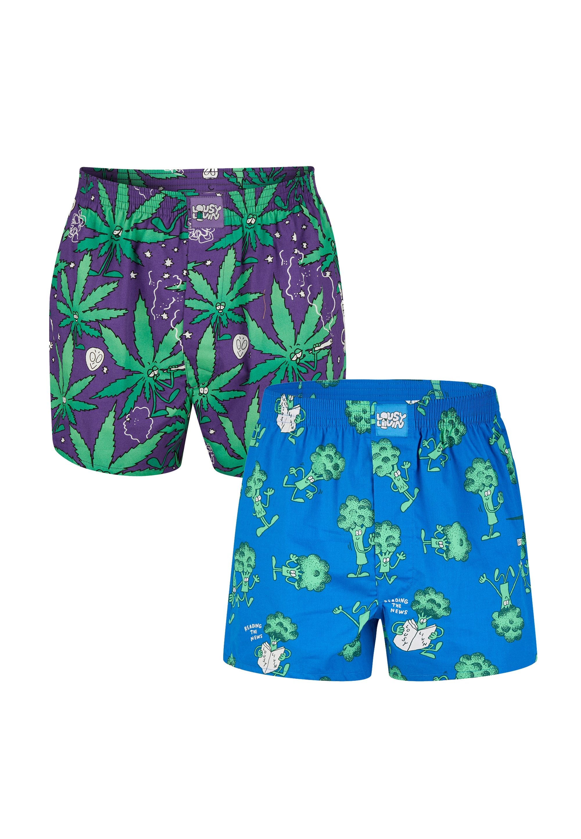 Boxershorts Weedy & Broccoli