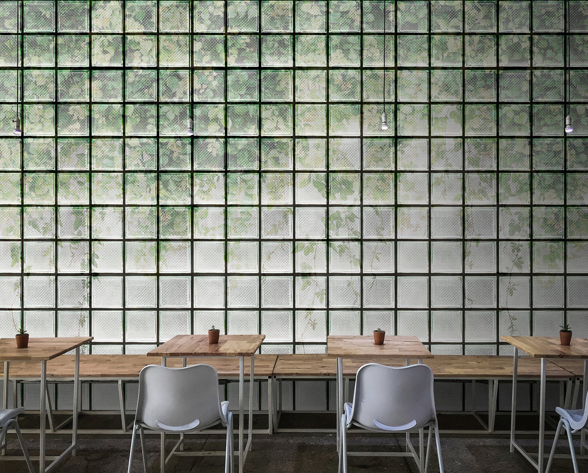 Greenhouse, Walls by living grün1 Fototapete Wand Vlies, walls glatt, Patel