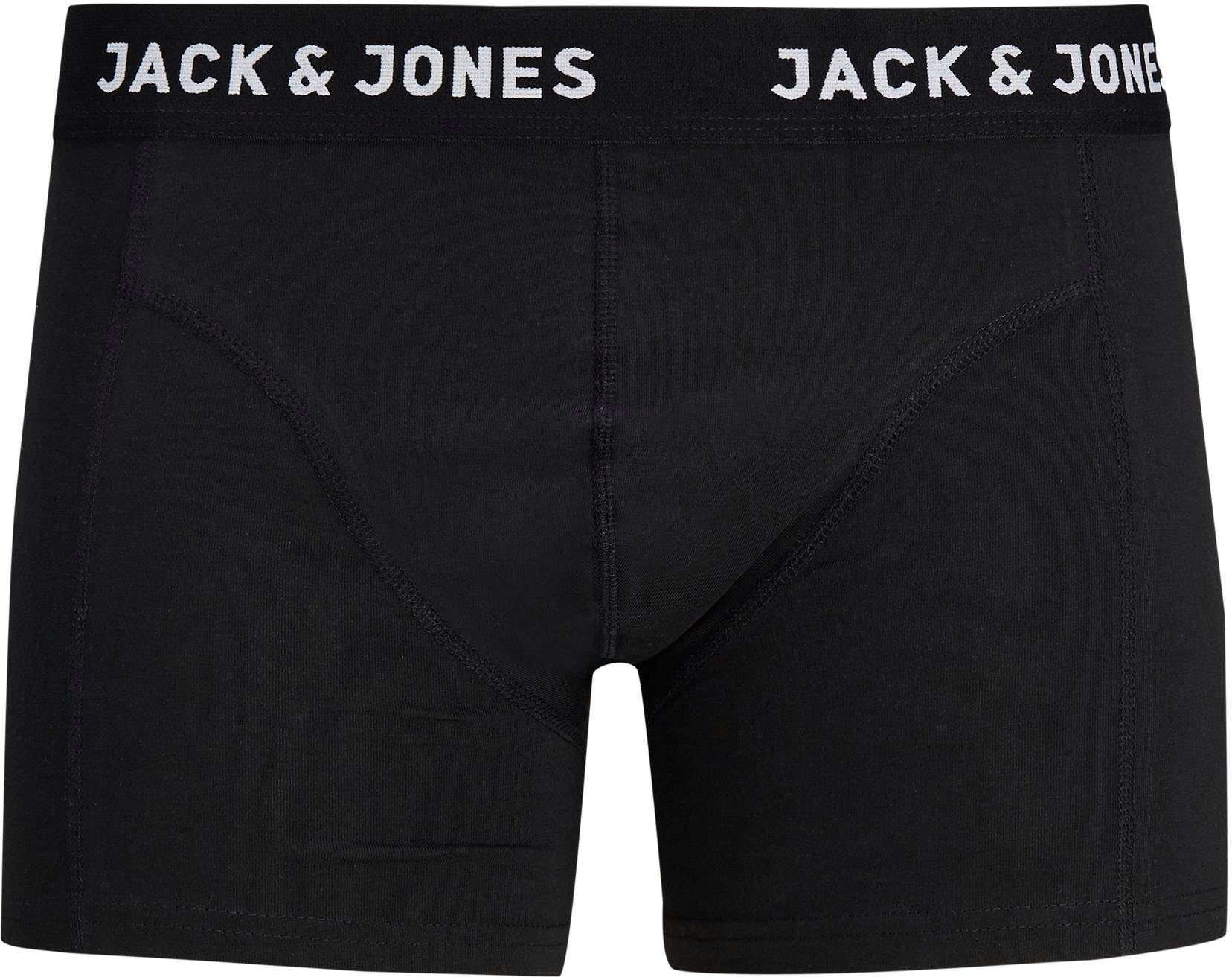 & Jones 10-St., (Packung, Black PACKS TRUNKS Boxershorts 10er-Pack) Jack 10 12189937 SOLID