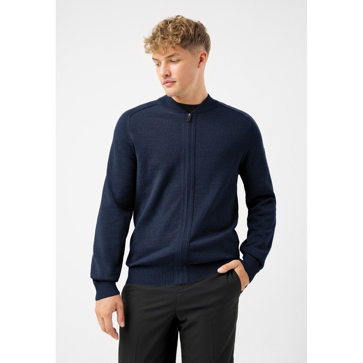 MAERZ Muenchen Strickjacke Maerz Muenchen 585600 Strickjacke Herren Bekleidung