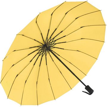 iX-brella Taschenregenschirm Mini mit 16 Streben extra stabil und farbenfroh, farbenfroh