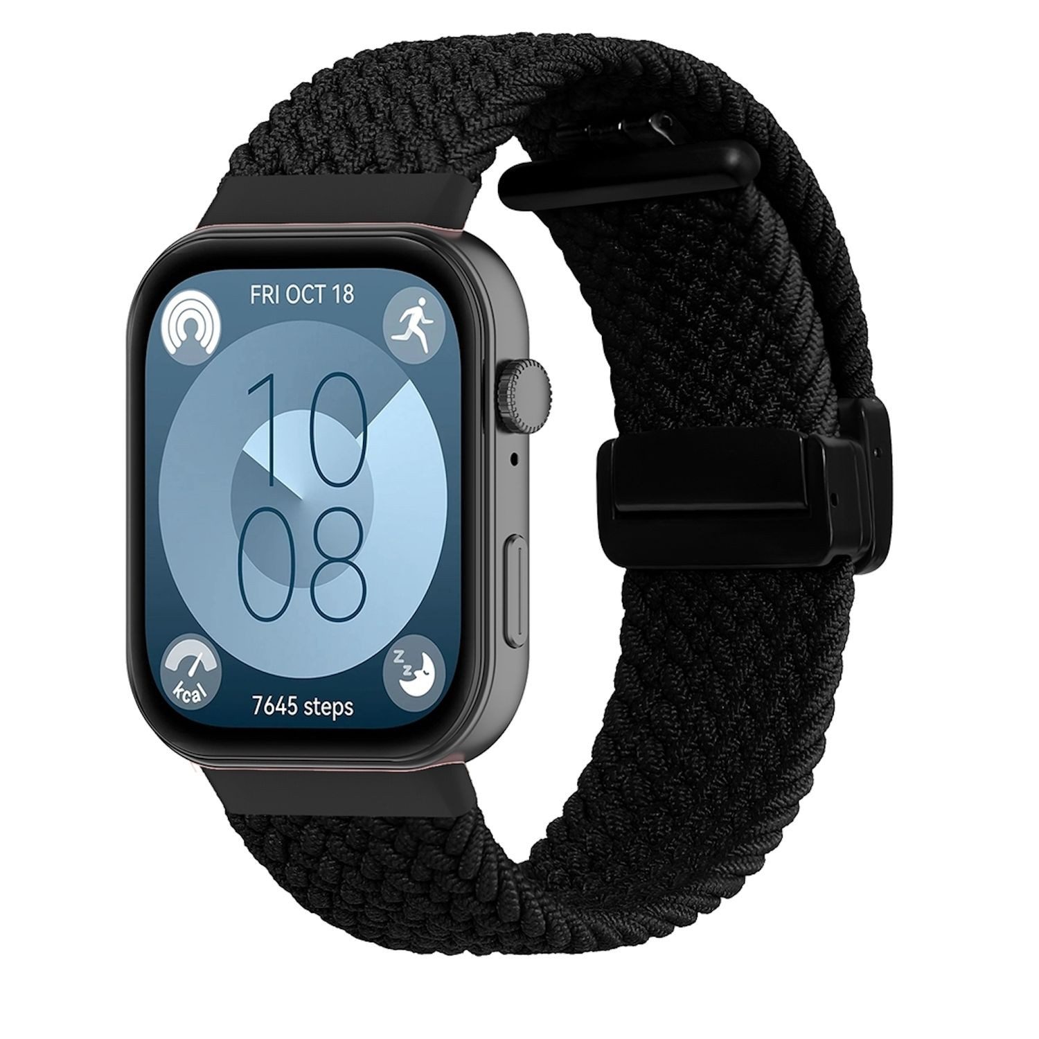 Wigento Smartwatch-Armband Für Huawei Watch Fit 4 / 4 Pro / 33 Geflochten S günstig online kaufen