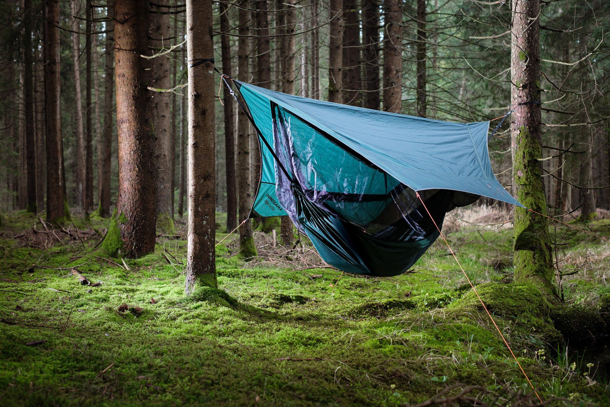 Amazonas Hängematte Traveller Camp All-in-One Ultra-Light Moskitonetz Tarp Aufhängungen