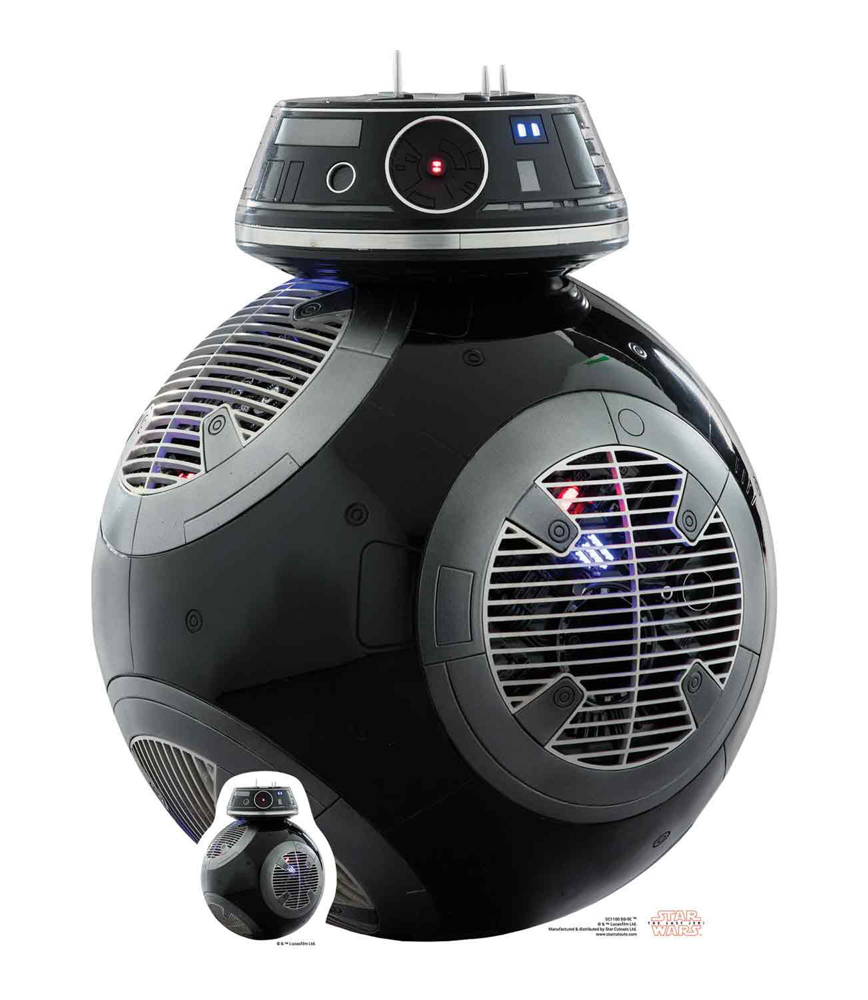 Dekofigur Star Wars The Last Jedi Pappaufsteller EP8 BB-9E