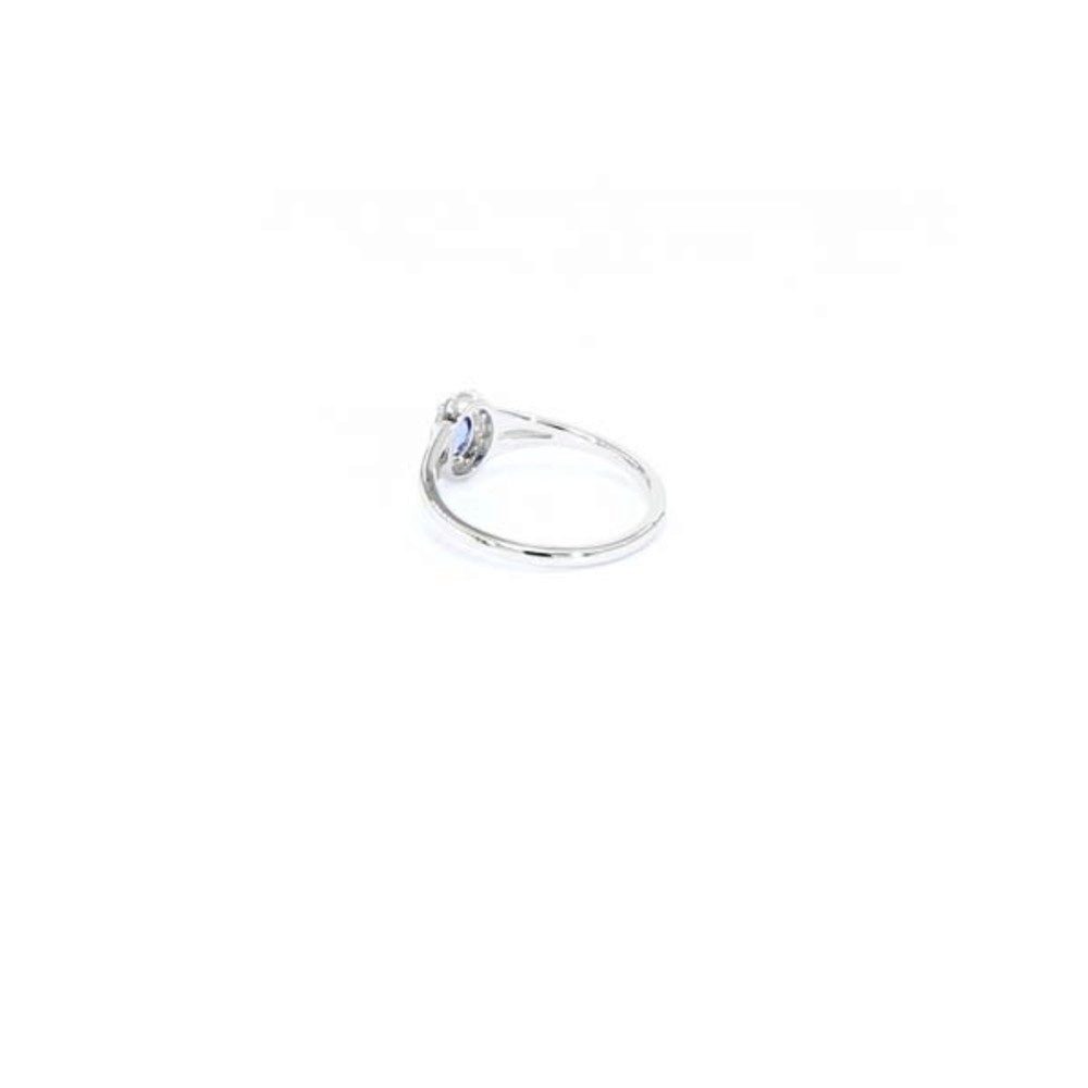 Cavill Silberring Ceylon Blauer Saphir Sterling Silber Ring (1-tlg)
