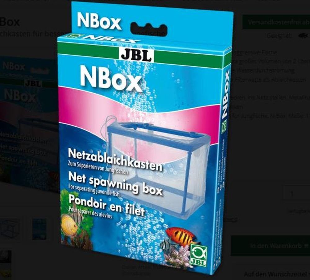 Aquariumfilter Ablaichkasten JBL Netzablaichkasten, NBox