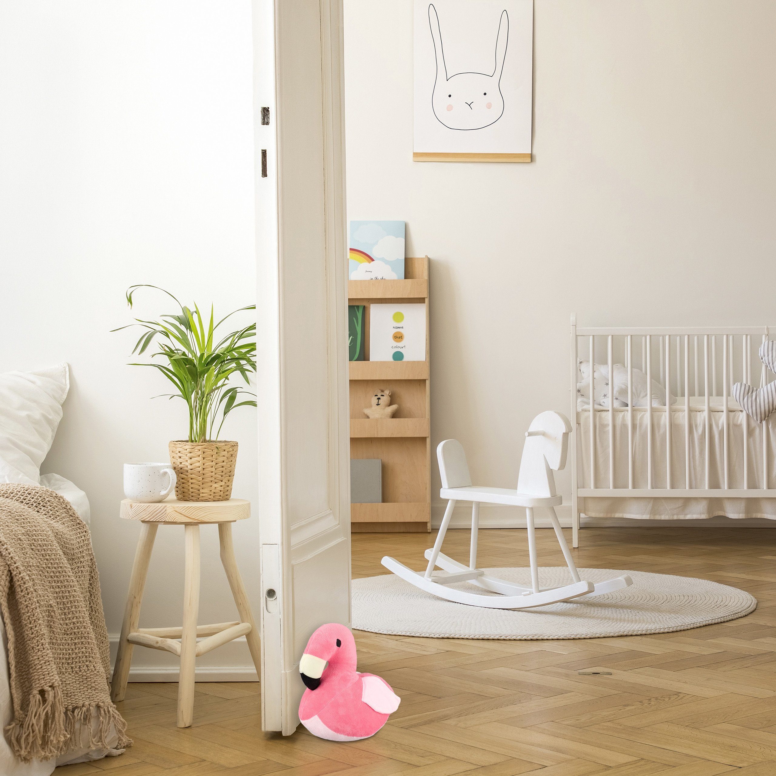 relaxdays Türstopper Flamingo