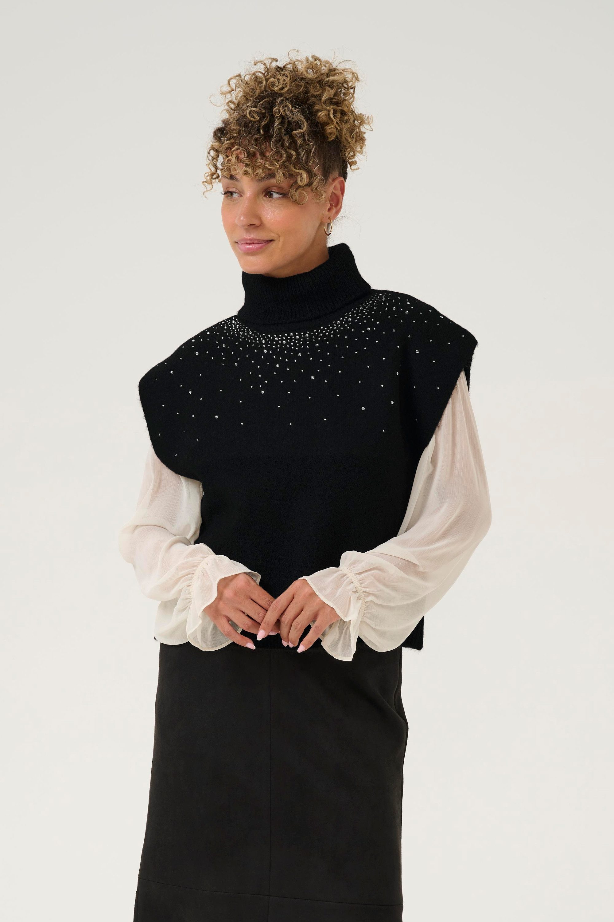 Cream Strickweste Strickweste CRGift