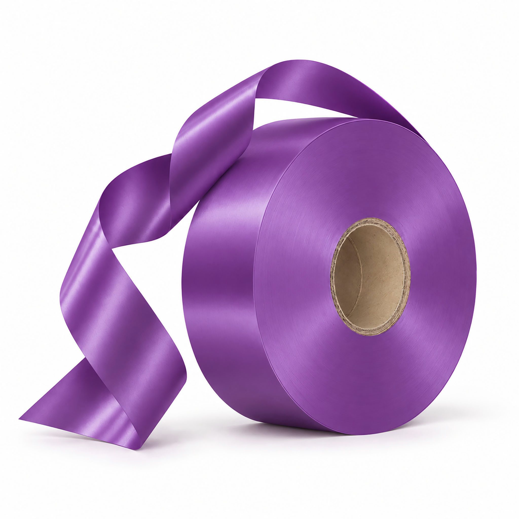 Star Geschenkband, Geschenkband Ringelband 31mm x 100m Rolle Lila