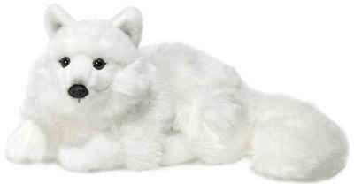 WWF Kuscheltier »Polarfuchs liegend, 25 cm«, zum Teil aus recyceltem Material