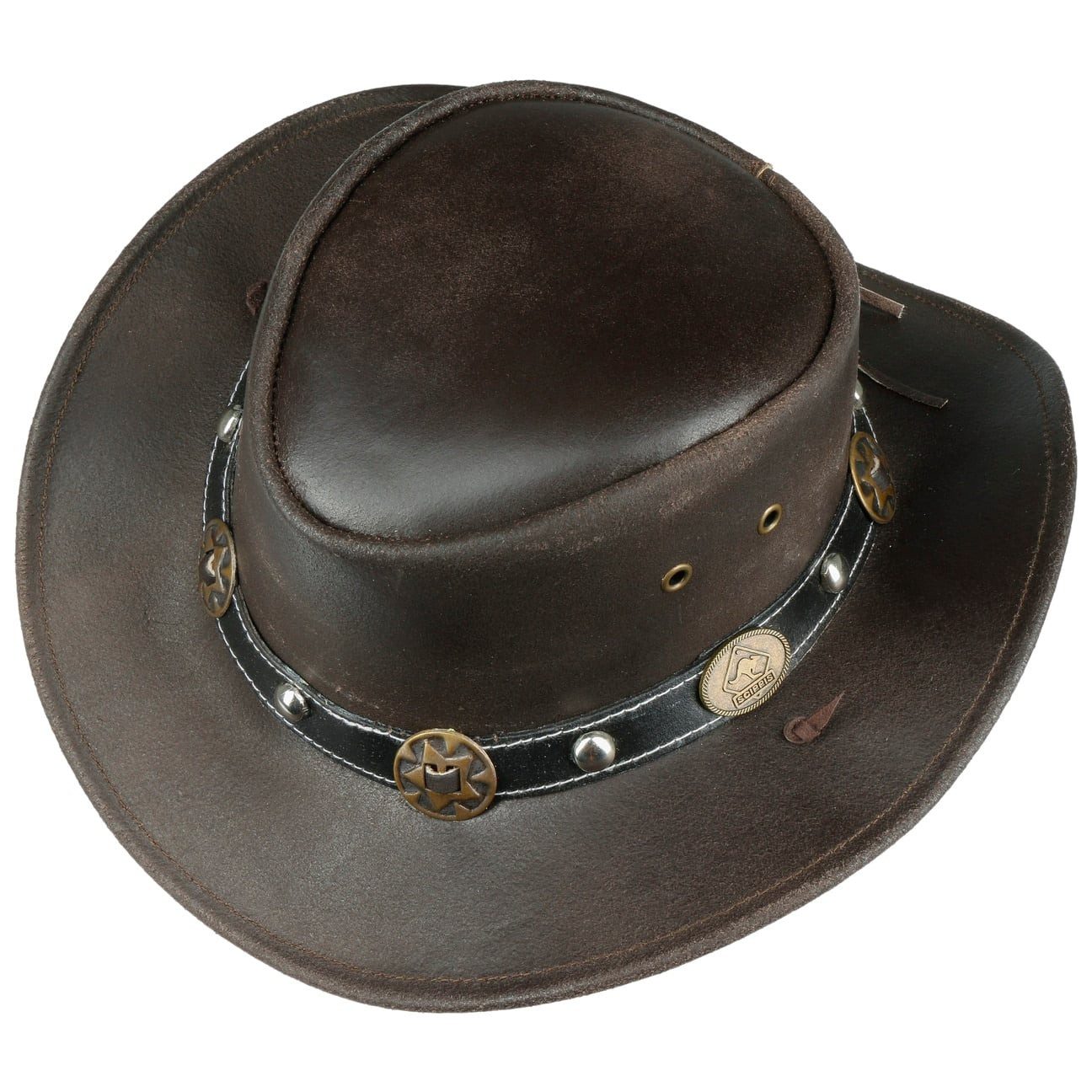Scippis (1-St) Echtleder mit Kinnband