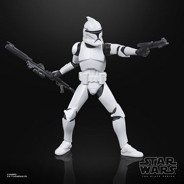 Hasbro Actionfigur Star Wars: Attack of the Clones - Black Series - PHASE I CLONE TROOPER