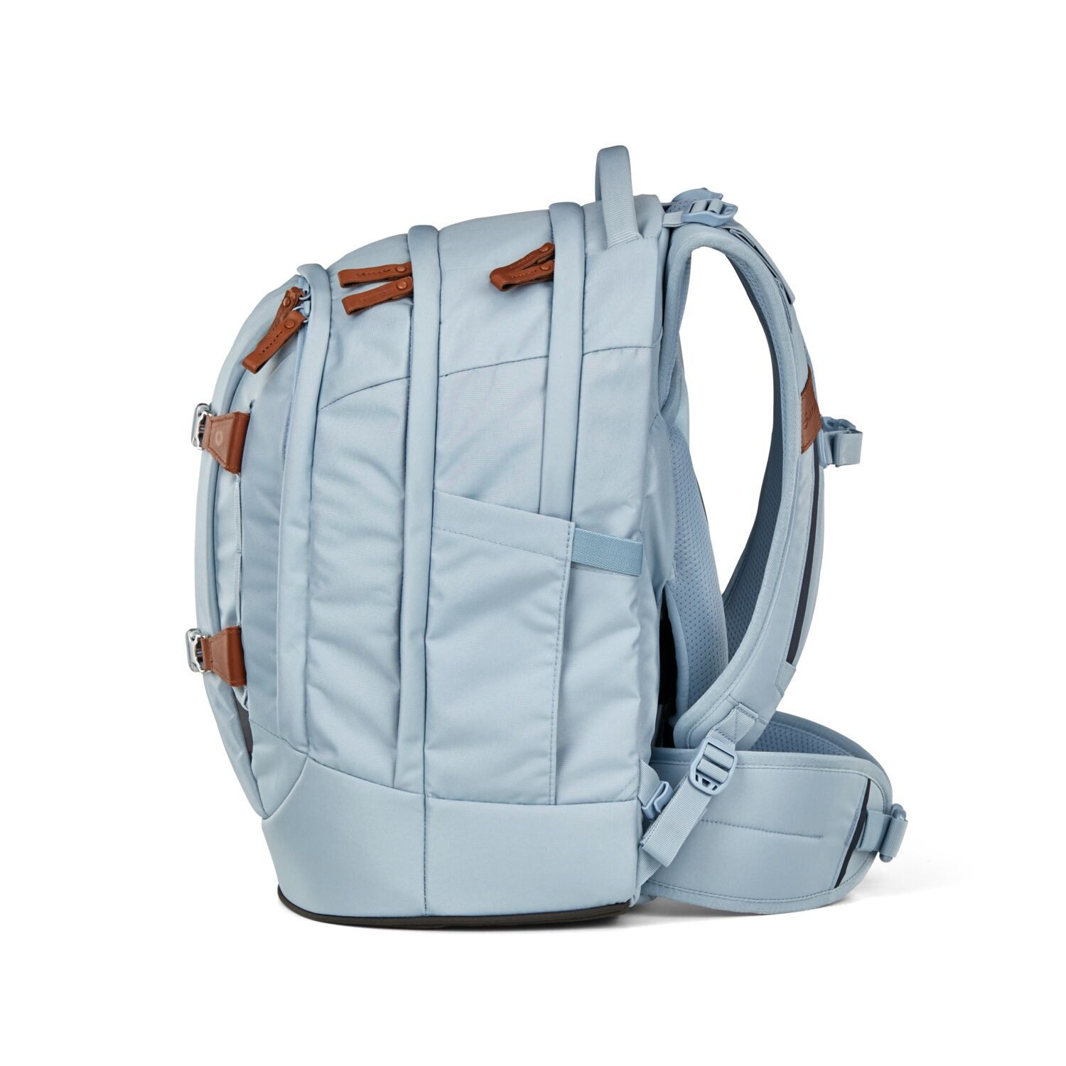 Satch Schulranzen Schulrucksack-Set PACK Nordic Ice Blue 3-teilig (3-teilig), ergonomisch, Your-Size-System: auf Körpergröße anpassbar – Bild 5 von 5