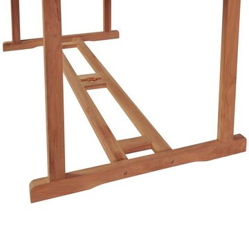 furnicato Gartentisch Gartentish 180x90x75 cm Teak Massivholz