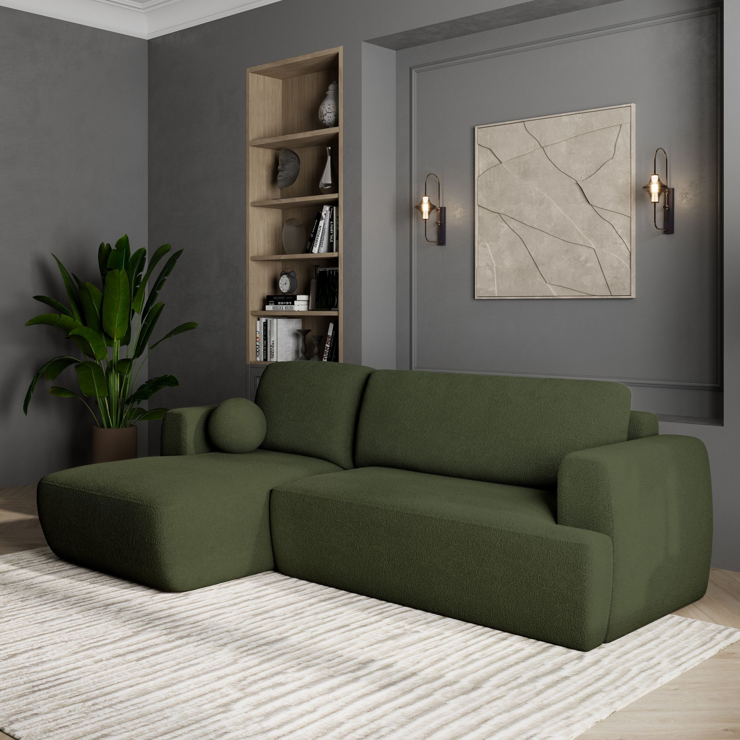 Masseno Ecksofa SENTI mit Schlaffunktion L-Form, günstig online kaufen